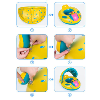 Ghế phao bơm hơi cho trẻ em