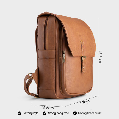 Balo Lata ( Thời trang nam công sở cỡ lớn - Balo da BAL59 )