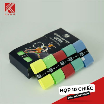 Quấn Cán Vợt Cầu Lông Kuno, Dày, Êm Tay, Chống Trơn, Chuyên Dùng Cho Vợt