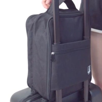 Túi Đựng Giày Dép Du Lịch,Túi Bảo Quản Giày Dép Gắn Vali Du Lịch,Thể Thao Tiện Dụng 3 Ngăn Chống Nước - HENRYSA