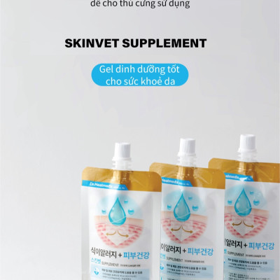 100g Gel dinh dưỡng Dr.Healmedix Skinvet Supplement tốt cho sức khỏe da ,tăng miễn dịch,chống dị ứng