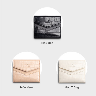 Ví Yuumy ( Thời trang nữ dáng cầm tay nhỏ gọn - Ví da Verein YV88 )
