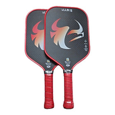 Fee ship 1 Vợt Pickleball Mars Chuyên Nghiệp USAPA Approved. Raw Carbon 3k- mặt vợt nhám, Carbon Đánh Bao Ngon