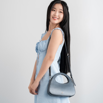 Túi Yuumy ( Thời trang nữ túi đeo chéo da + ví mini -  Bộ quà tặng túi xách Nâng Niu YHQ01 )