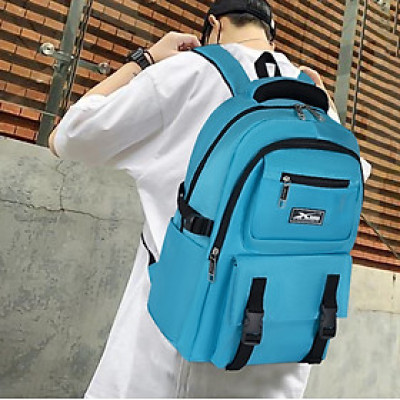 Balo cao cấp nhiều ngăn tiện lợi Xbags Sea ​​Blue Xb 3201