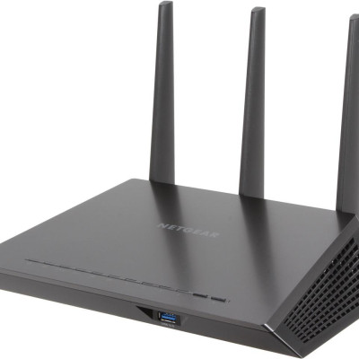 Thiết Bị Phát Sóng Băng Tần Kép 2.4GHz & 5GHz Chuẩn AC1900 NIGHTHAWK SMART Wifi Router NETGEAR R7000 - Hàng Chính Hãng