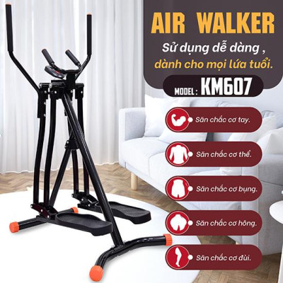 Máy chạy bộ đi bộ trên không thiết kế mới KM607 tiện ích tại chỗ tại nhà