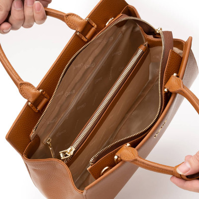 Túi Xách Tay Công Sở Nữ Túi Đeo Chéo GENCE TX22 Da Bò Cao Cấp Màu Flake