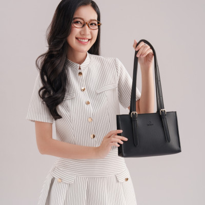 Túi Yuumy ( Thời trang nữ kiểu dáng thanh lịch size 24 - Túi đeo vai da Bergen YN269 )