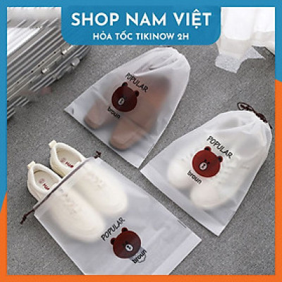 Túi Nhựa Dây Rút Đựng Đồ Du Lịch Chống Nước