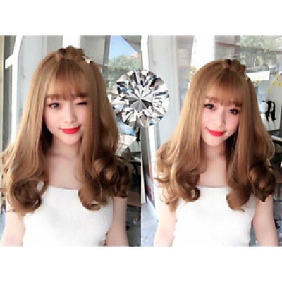 Tóc giả cao cấp- tặng lứoi chùm tóc- hình thât