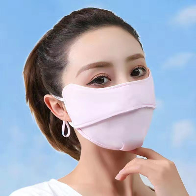 Khẩu Trang 3D 2 Lớp Vải Lụa Chống Bụi Khuẩn Thế Hệ Mới Thời Trang