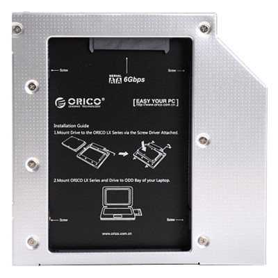 Khay Ổ Cứng Laptop (Caddy Bay) ORICO L127SS (12.7mm) - Hàng Chính Hãng