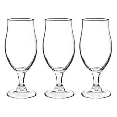 Bộ 3 Ly Bia Thủy Tinh Executive 0.4 Bormioli Rocco 128550Q02021990 (530ml / Ly)