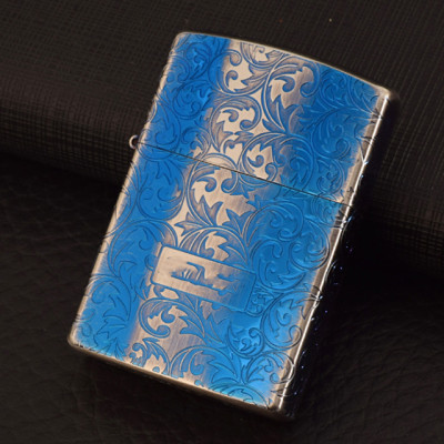 Vỏ Hột Quẹt Bật Lửa Hộp Quẹt Xăng Đá Zorro Z92021 Họa Tiết Hoa Văn Màu Sắc Nổi Bật - Dùng Xăng Bấc Đá Cao Cấp