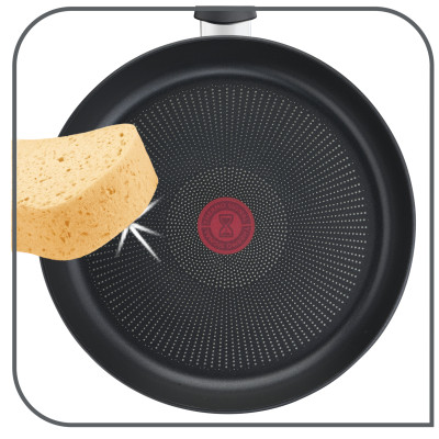 Chảo chiên chống dính đáy từ Tefal Unlimited 20cm, dùng cho mọi loại bếp - Sản xuất tại Pháp - Hàng chính hãng