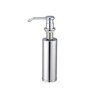 Bình đựng xà bông KG67 đựng nước rửa chén gắn bồn rửa cao cấp tiện lợi siêu bền bằng inox304 - Hàng chính hãng