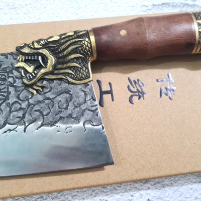 DAO BẾP - DAO THÁI KHÂU RỒNG MÃ A8 DT152 NT topcomshop vn