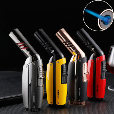 Vỏ Hột Quẹt Bật Lửa Gas Jobon ZB-597 Khò Mỏ Vịt 1 Tia Chỉnh Gas Dễ - Nhiều Màu