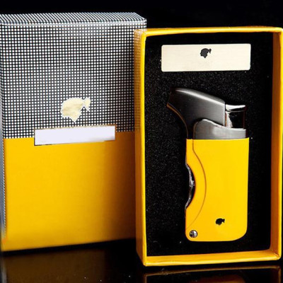 Vỏ Hột Quẹt Bật Lửa Khò 1 Tia  H006 Có Đục Thiết Kế Độc Lạ Đẹp Lửa Khò Mạnh Mẽ - Dùng Gas Cao Cấp