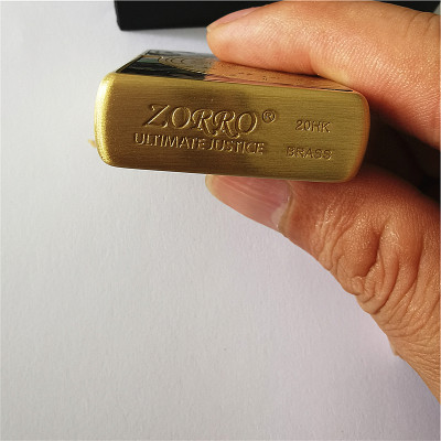 Vỏ Hột Quẹt Bật Lửa Xăng Đá Zorro Z91628 Khảm Trai Họa Tiết Hình Rồng Đẹp Độc Lạ