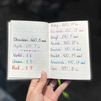 Sổ Tay Lamy B1 Notebook Hardcover A5 Black Purple 4034266