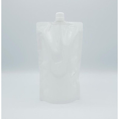 Túi đáy đứng có vòi đựng chất lỏng 500ml màu trắng sữa (50 túi)