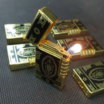 Vỏ Hột Quẹt Bật Lửa Gas Đá 803DD Nhiều Họa Tiết Độc Lạ - Giao Hình Ngẫu Nhiên