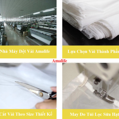 Túi Lọc Sữa Đậu Nành, Túi Lọc Sữa Hạt Cao Cấp, Túi Lọc Trà, Túi Lọc Gia Vị - Hàng Chính Hãng
