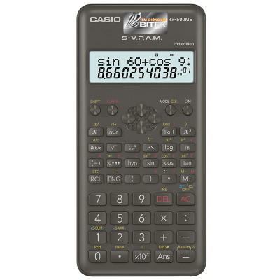 Máy Tính Học Sinh CASIO FX 500MS
