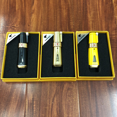 Vỏ Hột Quẹt Bật Lửa Khò Gas 1 Tia  COB-A02 Thiết kế hình trụ nhỏ gọn - giao màu ngẫu nhiên