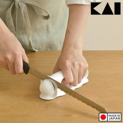 Dụng cụ mài sắc dao kéo cầm tay Kai Jirushi - Hàng Nội Địa Nhật Bản