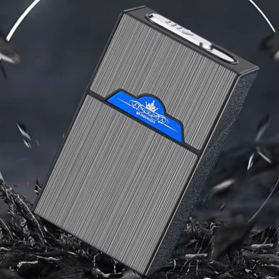 Hộp Đựng Nguyên Bao Kèm Bật Lửa Hồng Ngoại – Quà Tặng Ý Nghĩa, Đẳng Cấp