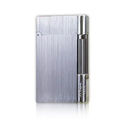 Vỏ Hột Quẹt Bật Lửa Upon Gas Đá  D163V/B Họa Tiết Hoa Văn Xước Dọc Kẻ Viền Màu Vàng/ Bạc - Dùng Gas Đá Cao Cấp