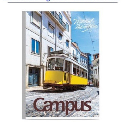 Lốc 5 quyển vở kẻ ngang có chấm Adventure 120 trang B5 Campus NB-BAVT120