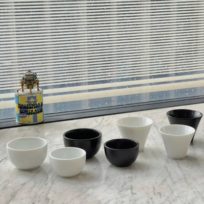 Ly sứ ORIGAMI Sensory Milk Beverage Cup 140ml không quai