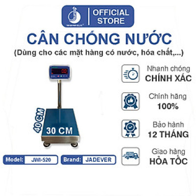 Cân Điện Tử Chống Nước - Mặt Bàn Cân Inox 300x400MM