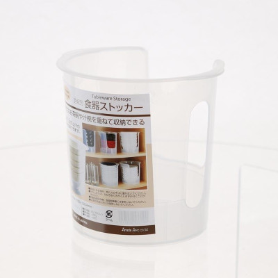 Khay đựng bát đĩa Sanada φ14.9cm thiết kế thông minh, gọn gàng cho nhà bếp - nội địa Nhật Bản