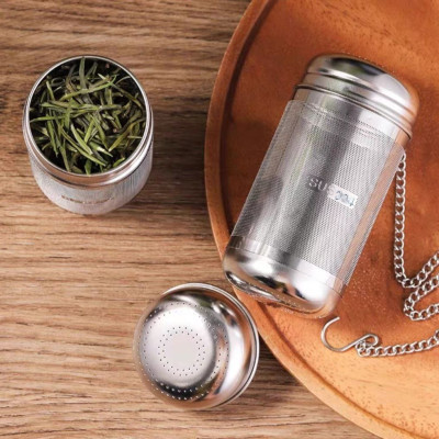 Quả Lọc Trà Inox SUS 304 Quả Lọc Trà Gia Vị Thảo Quả Lỗ Lọc Siêu Mịn Công Nghệ CNC Cao Cấp