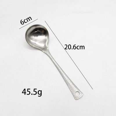 SET 2 Muôi Múc Canh Muôi Thủng Thìa Muỗng Súp INOX Siêu Đẹp Cao Cấp Decor Bàn Ăn - HÀNG CHÍNH HÃNG MINIIN