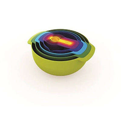 BỘ dụng cụ nhà bếp xếp lồng 9 món Joseph Joseph Nest plus 9 Nhiều màu Hàng chính hãng