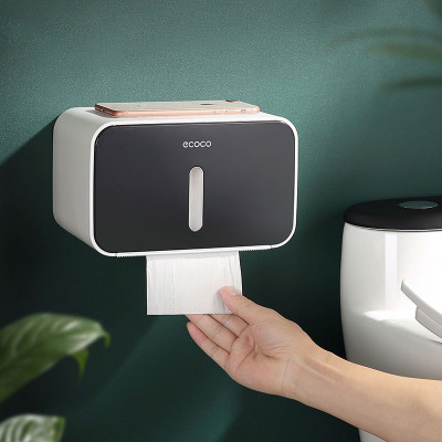 Hộp Đựng Giấy Nhà Vệ Sinh E1903 Chống Thấm Nước - Chất Liệu Nhựa ABS Cao Cấp An Toàn