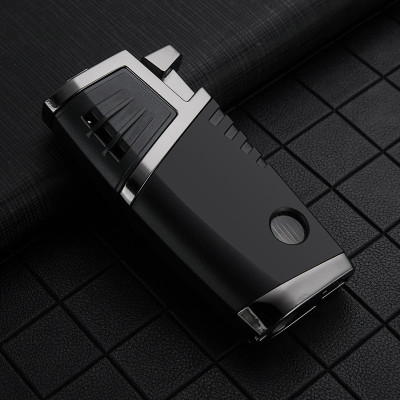 Vỏ Hột Quẹt Bật Lửa Gas Honest BCZ-754 Khò 2 Tia Cực Mạnh Kèm Đục - Nhiều Màu