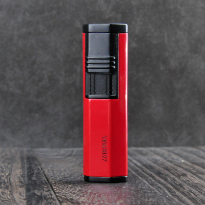 Vỏ Hột Quẹt Bật Lửa Khò 2 Tia C.ohiba Lubinski SK33 cob3020 Kèm Đục I Ga Tiện Lợi Đẹp Độc Lạ - Dùng Gas Cao Cấp