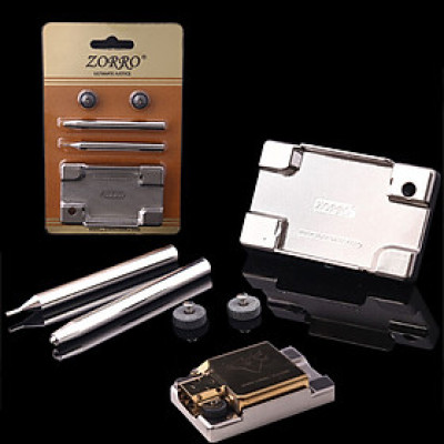 Bộ Dụng Cụ Sửa Chữa Chuyên Dùng Cho Vỏ Hột Quẹt Bật Lửa Xăng Bấc Đá Zorro - Dễ Dàng Sử Dụng