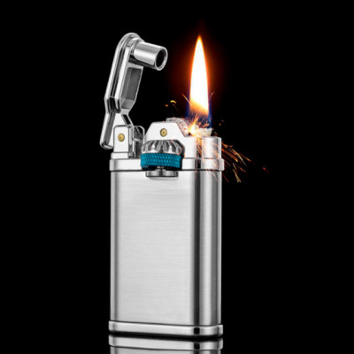 Vỏ Hột Quẹt Bật Lửa Xăng Bấc Đá Chief CF227 Thiết Kế Đẹp Độc Lạ Tiện Dụng - Dùng xăng bấc đá cao cấp