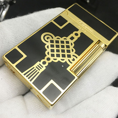 Vỏ Hột Quẹt Bật Lửa Upon Gas Đá D124V Họa Tiết Hoa Văn Đẹp Độc Lạ - Dùng Gas Đá Cao Cấp