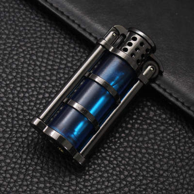 Vỏ Hột Quẹt Bật Lửa Gas Đá BC-21D Thiết Kế Lộ Thiên Đẹp Độc Lạ - Nhiều Màu