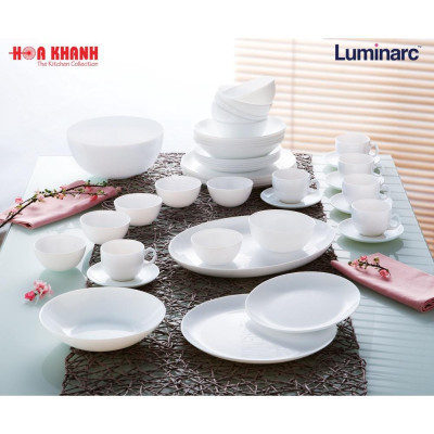 Chén Thủy Tinh Luminarc Diwali trắng 11.5cm - bộ 6 chén - N3973