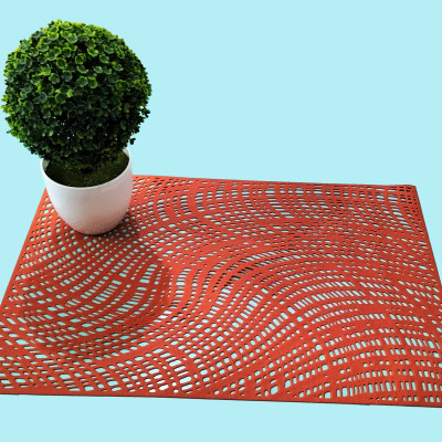 Miếng Lót Bàn Ăn PAULEE - FY 301 (45 x 30 cm) - Cam Đất